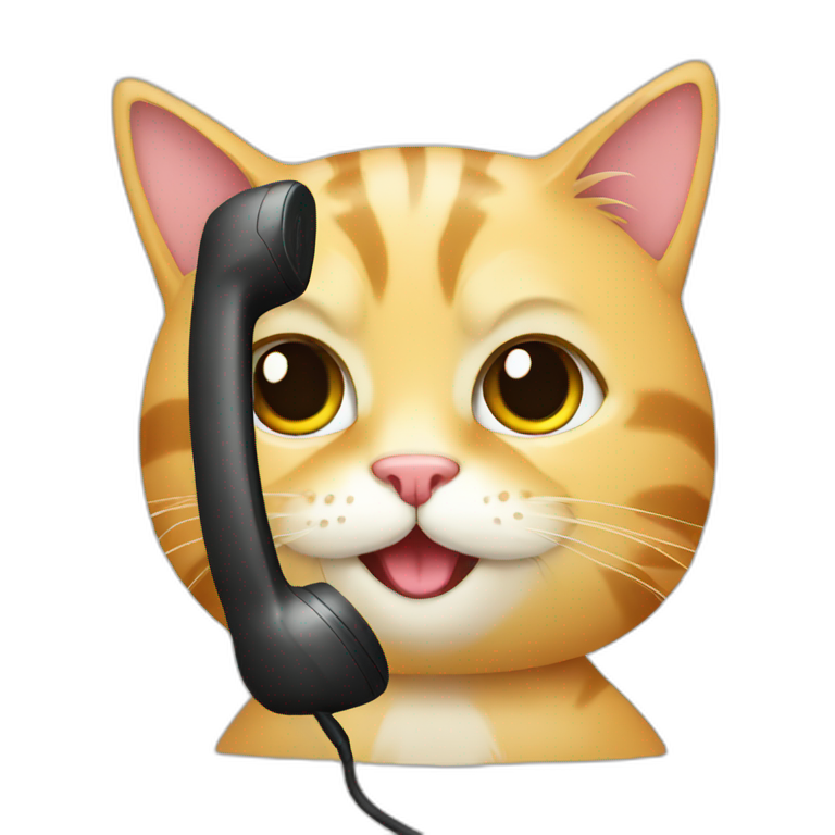 cat-phone emoji