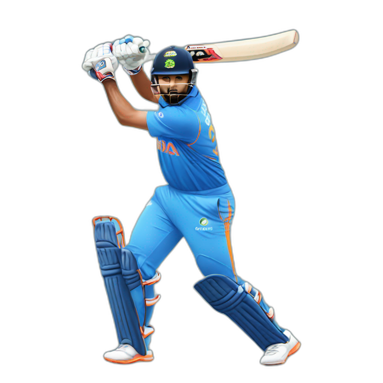 Indian Cricket Player emoji