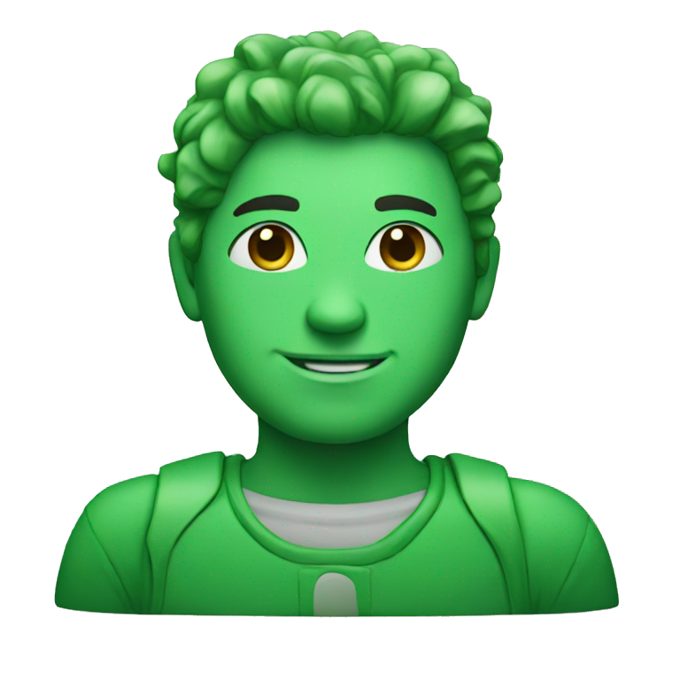 Green  emoji