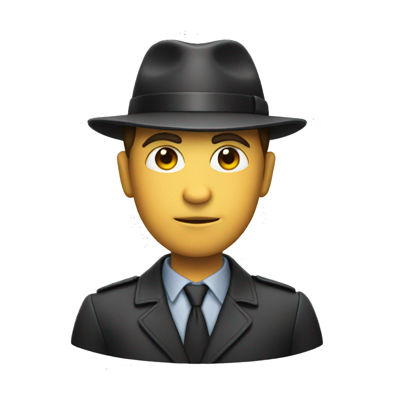spy detective emoji