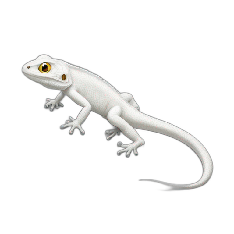 lizard White emoji