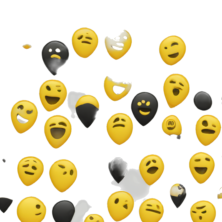 location pin yellow black emoji