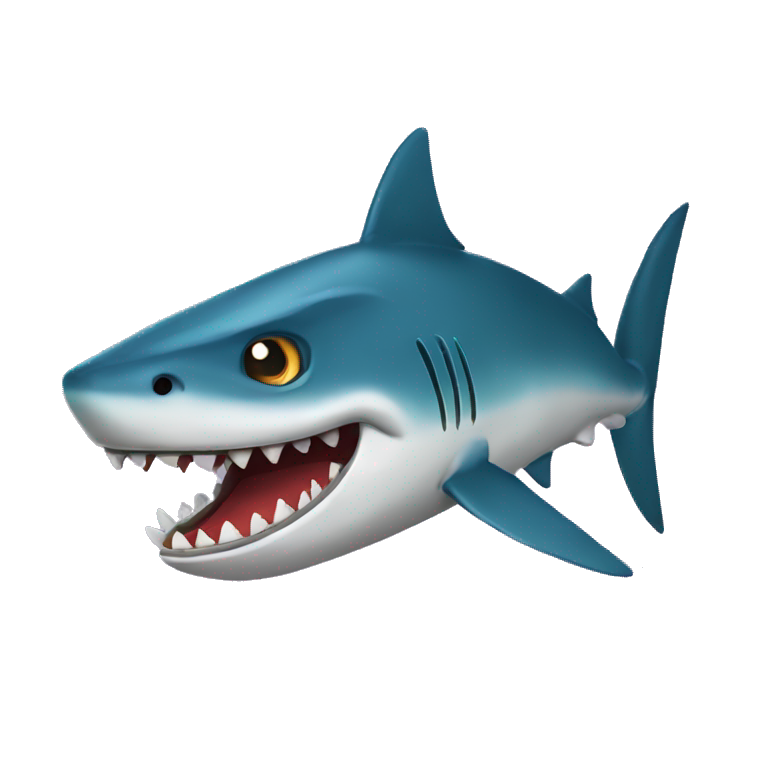 Tiburón bandido  emoji