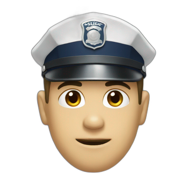 policía emoji