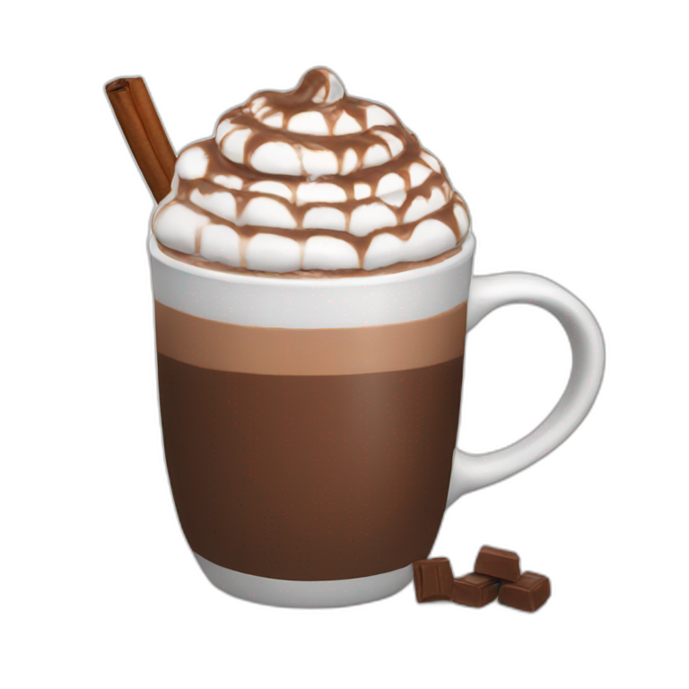 hot chocolate emoji