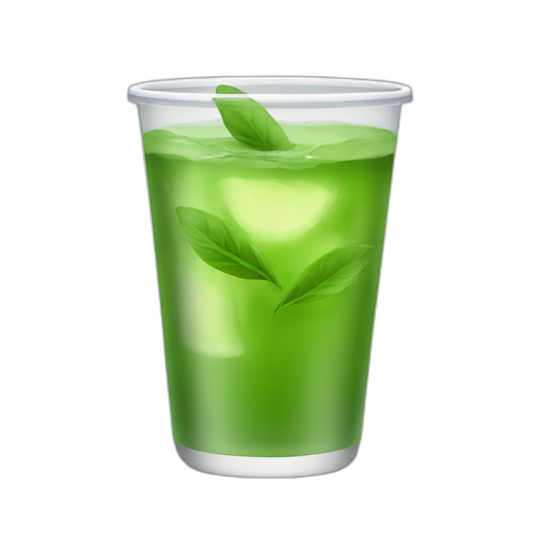 green tea drink emoji