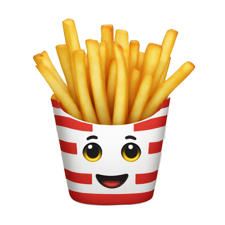 french fries emoji