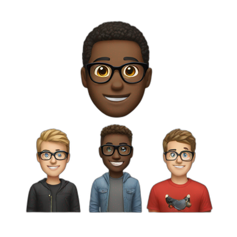 Emoji with Jordan Capy and Brilles emoji