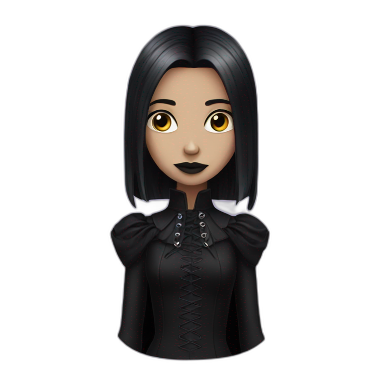 goth princess emoji