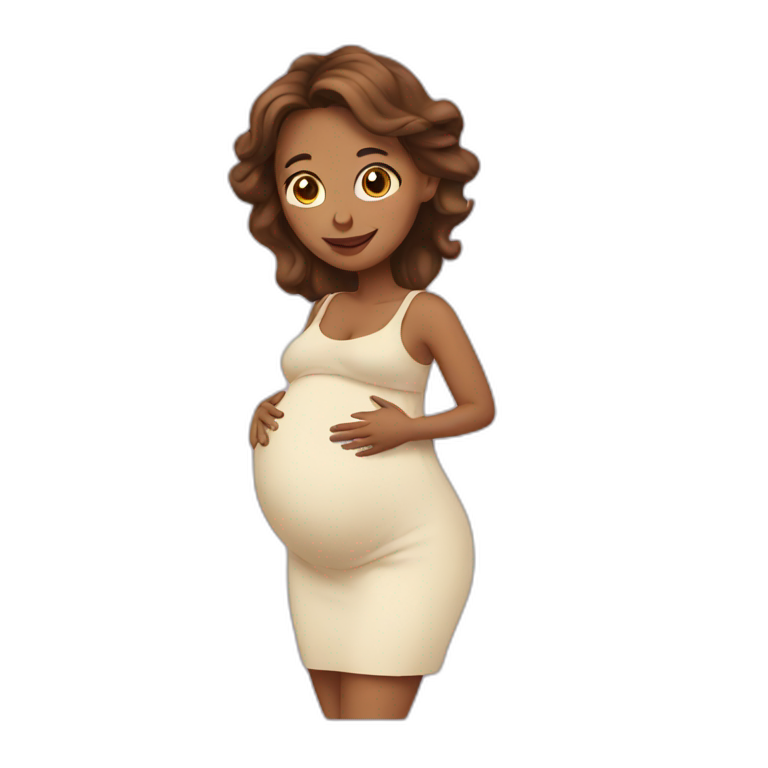 pregnant emoji