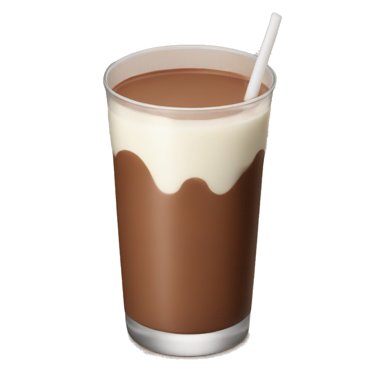chocolate milk emoji