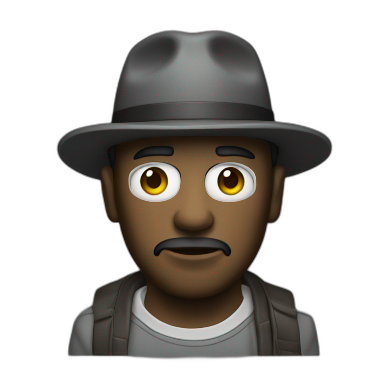 Gangster caméra man emoji