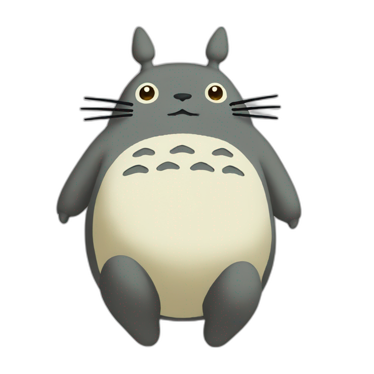 Totoro endormi emoji