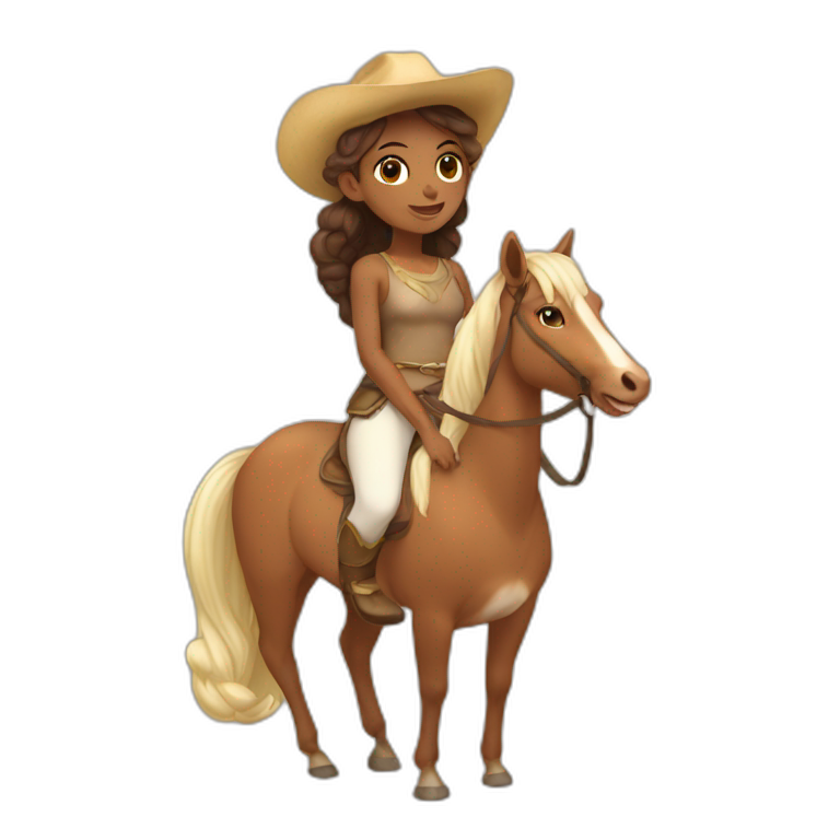 centaur-girl emoji