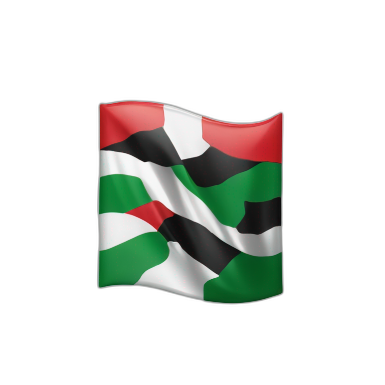 tatty palestine flag emoji