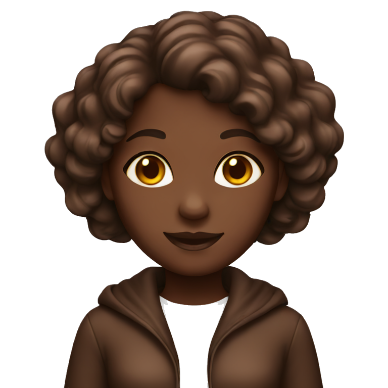 chocolate girl emoji