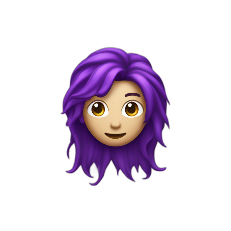IPhone 14 pro max deep purple emoji