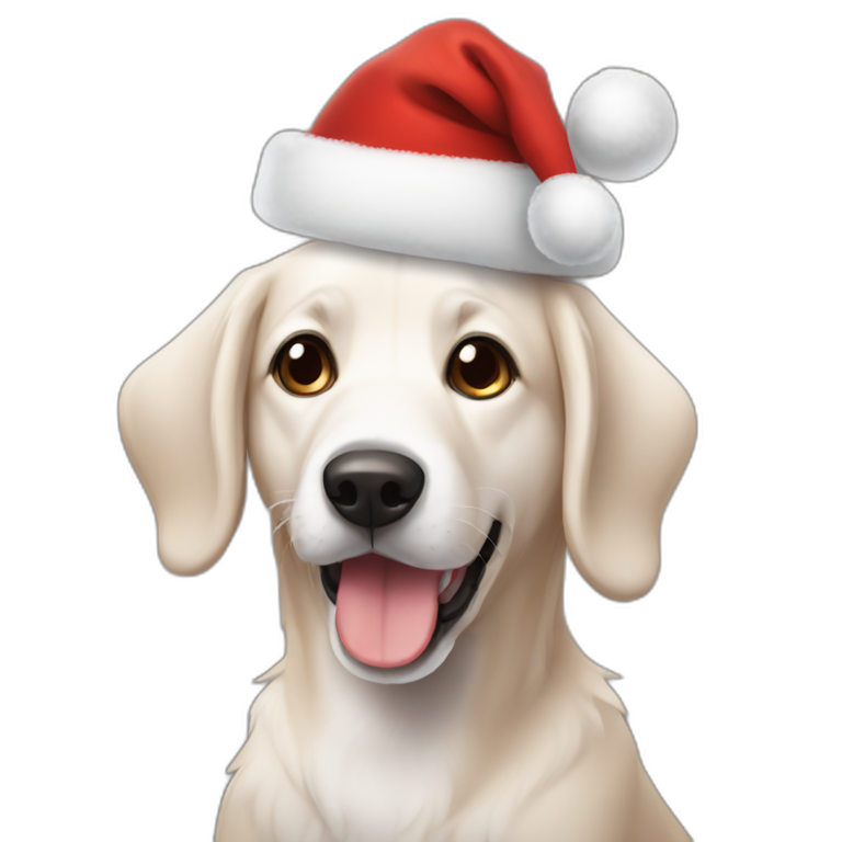 Christmas Doggo emoji