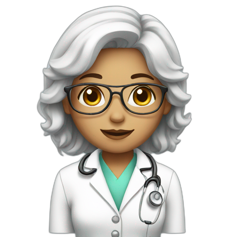 doctor girl emoji