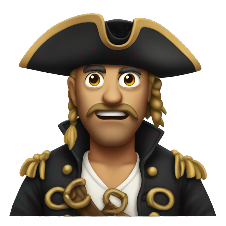 one-eyed pirate emoji
