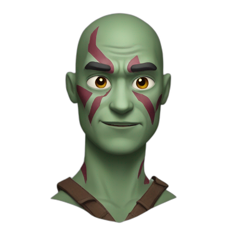 Drax emoji