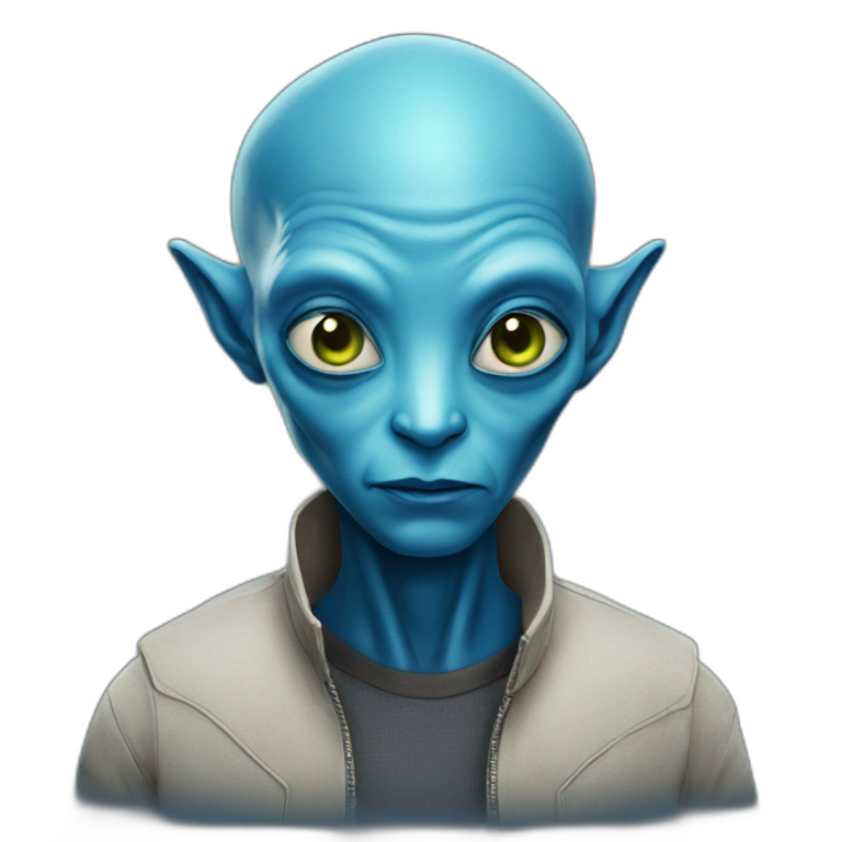 avatar movie blue alien emoji