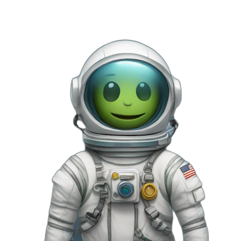 Dragonfly astronaut emoji