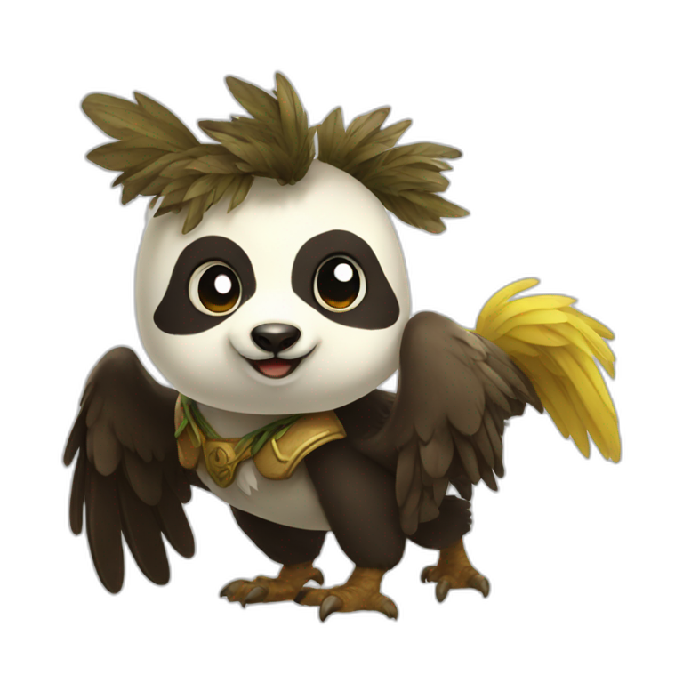 panda-chocobo emoji