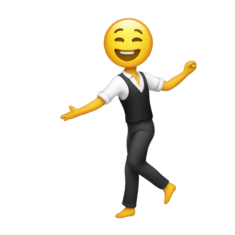 Partner dancing  emoji
