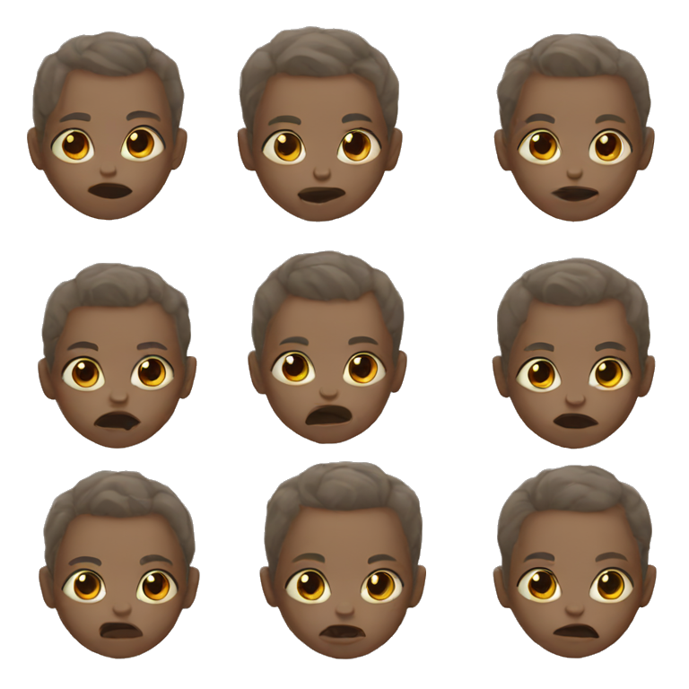 Scary babies emoji