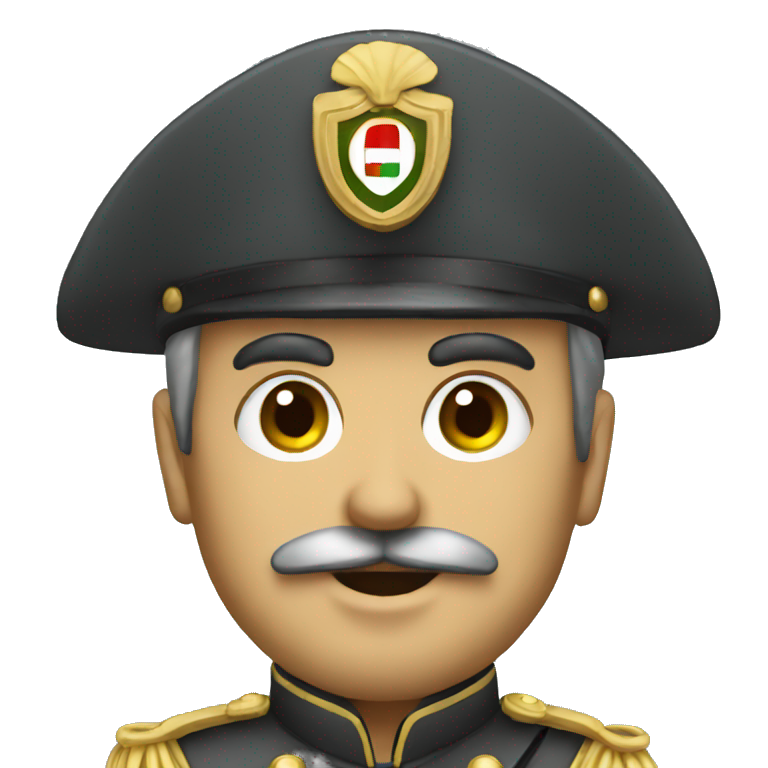 Italian commander emoji