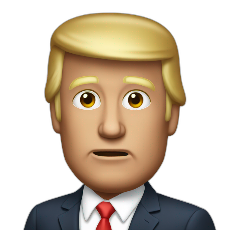 Trump qui dors emoji