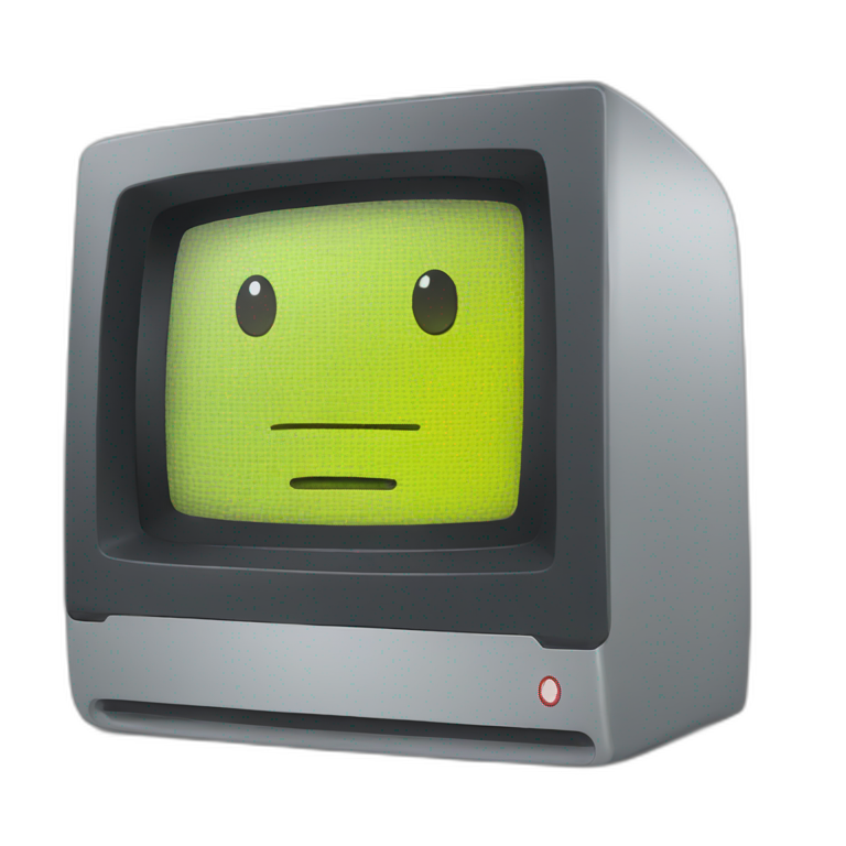 Monitor PTIS emoji