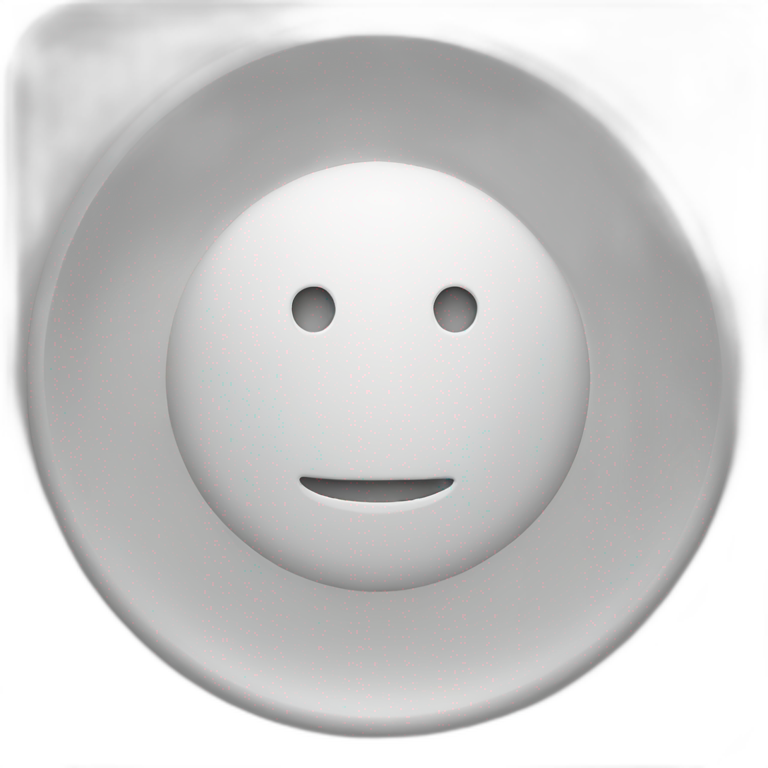 white round emoji