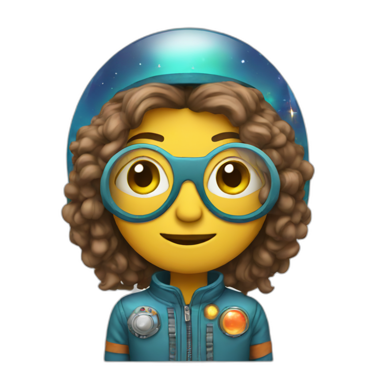 hippie in space emoji