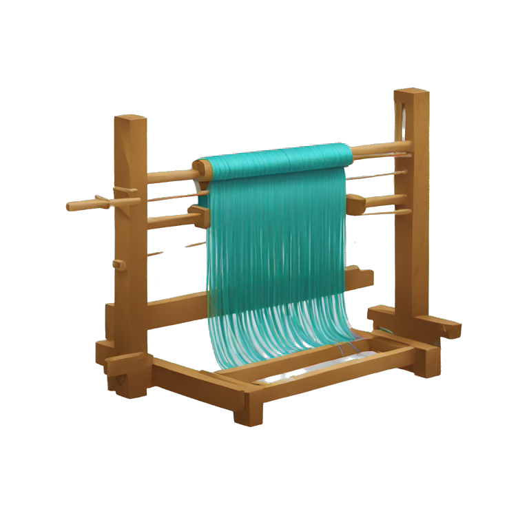Weaving loom emoji