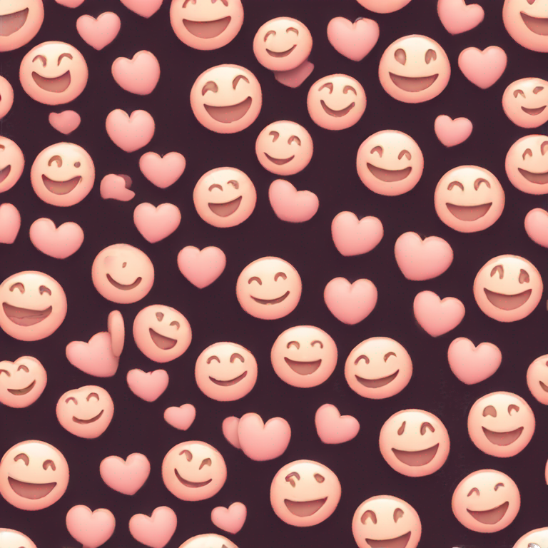 smile heart face emoji