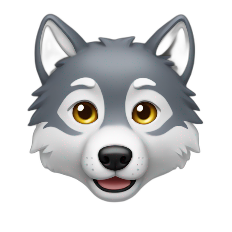 Little Wolf emoji