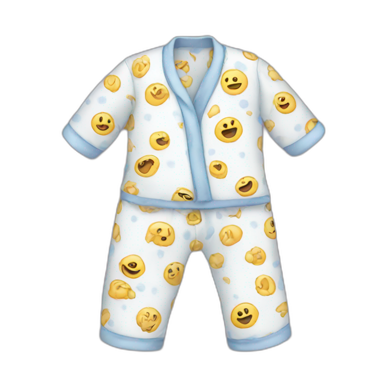 pajamas emoji