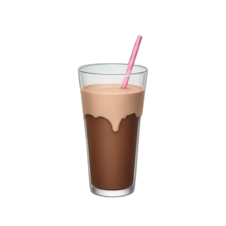 Chocolate milk  emoji