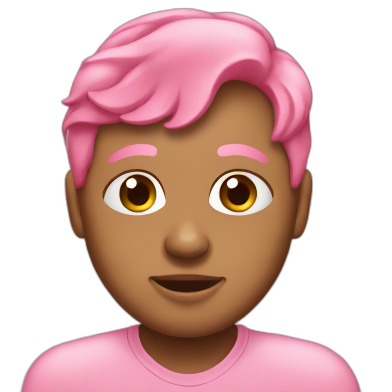 pink rubben cancer emoji