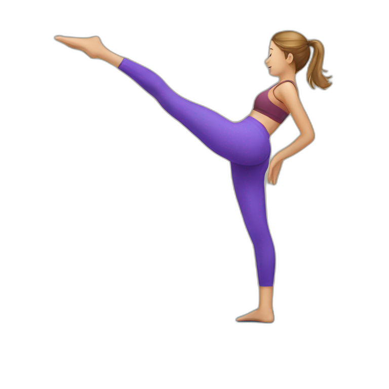 yoga mat emoji