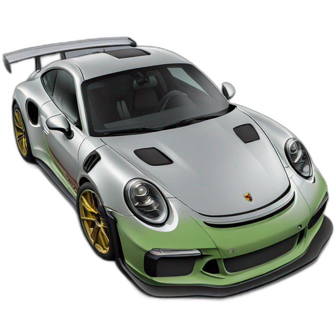 Porsche GT3 RS weissach Sticker