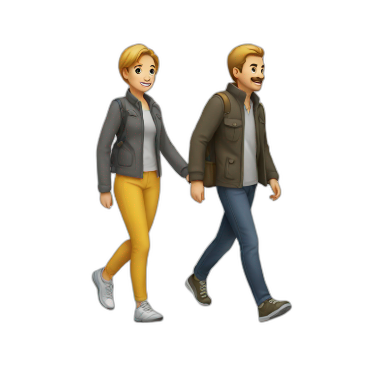 walk emoji