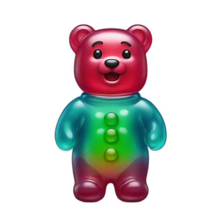 Gummy bear emoji