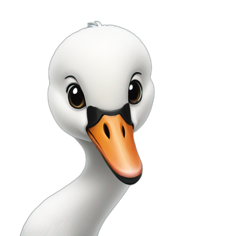 swan says hi emoji