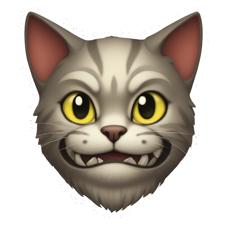 The demon cat emoji