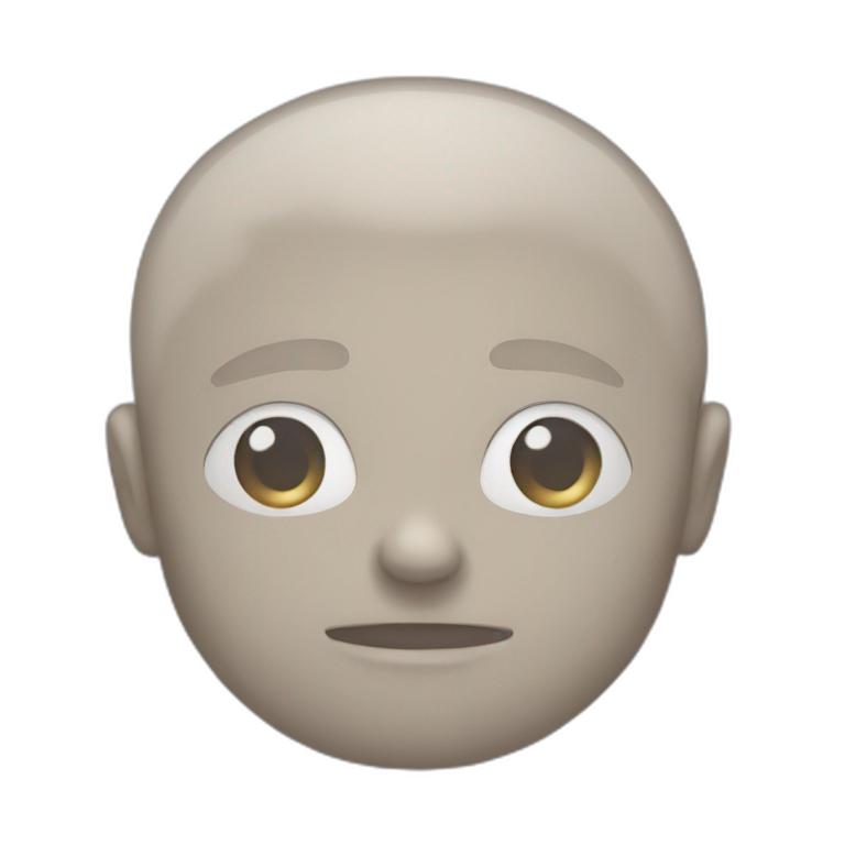 Blank mind emoji emoji