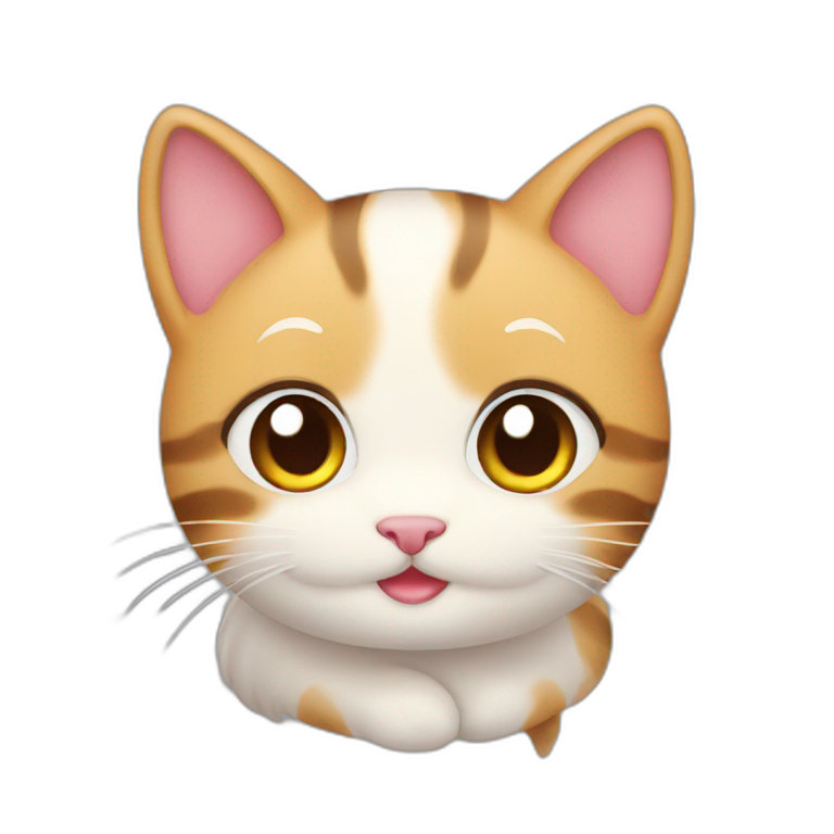 cute cat kawaii emoji