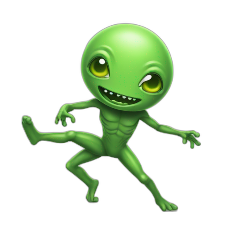 aliens dancing emoji